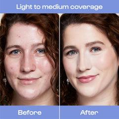 ALLEYOOP Game Face Concealer swatch blends smoothly for a natural finish.