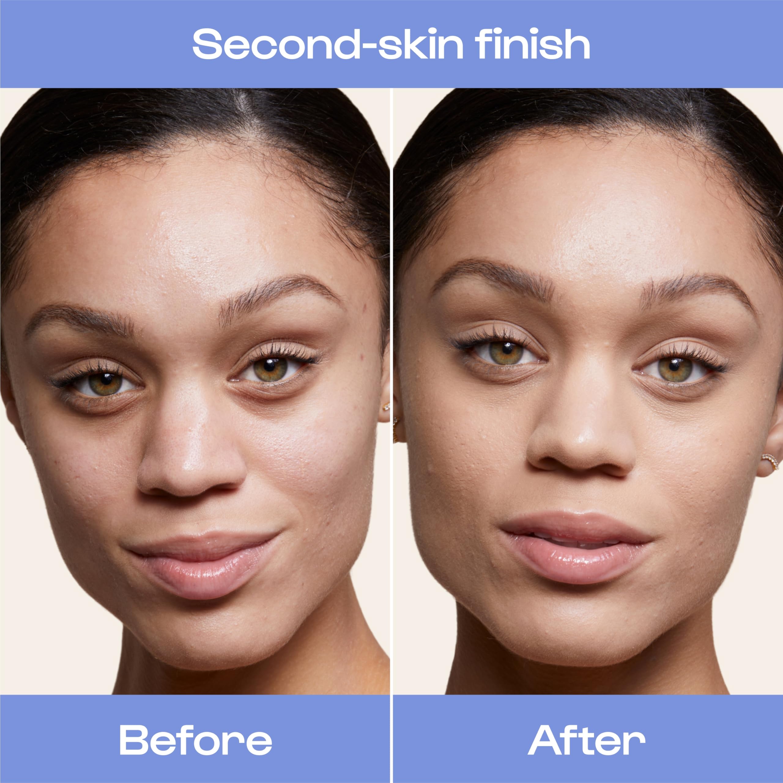 ALLEYOOP Game Face Concealer swatch showing buildable, natural glow