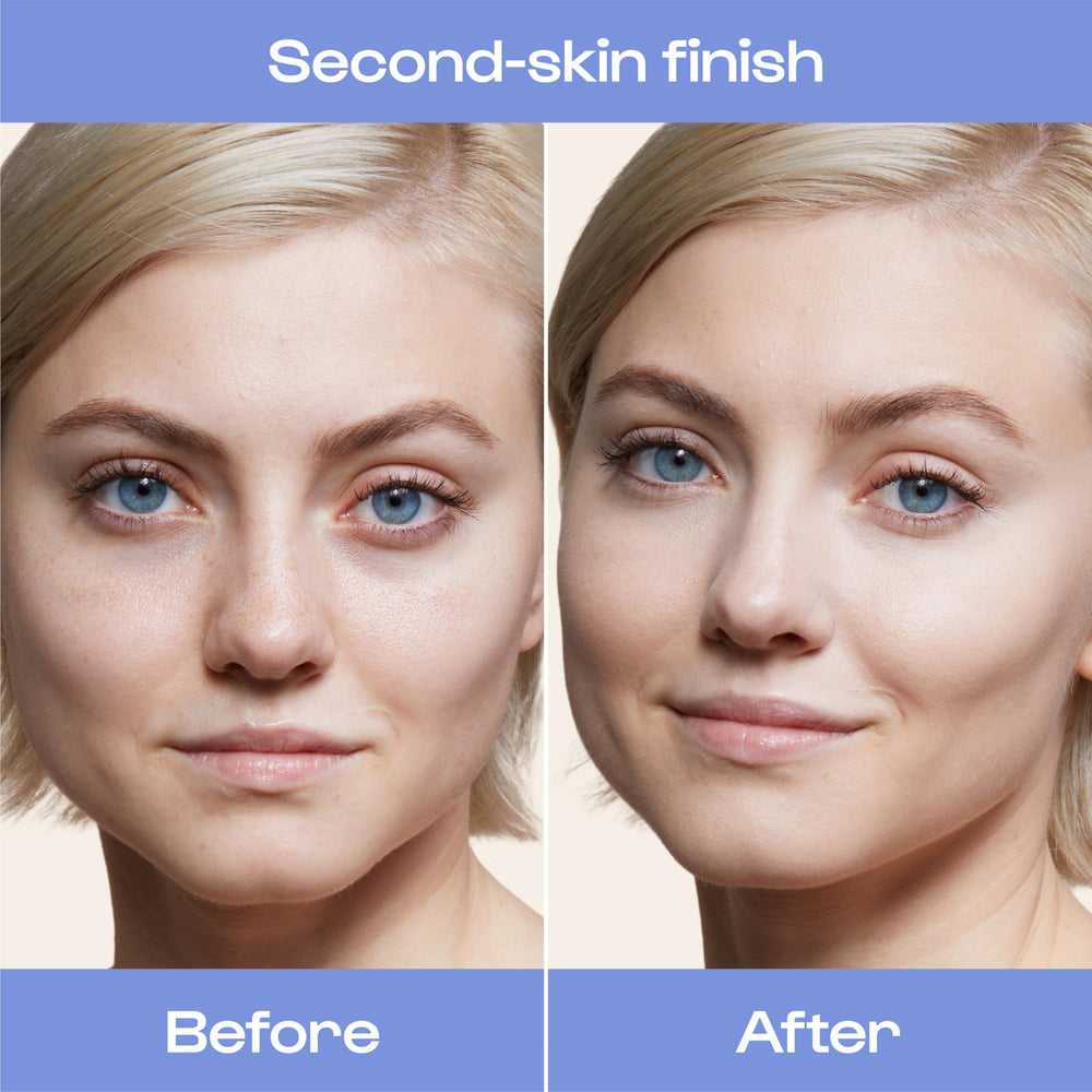 Under-eye application of ALLEYOOP concealer delivers brightening glow with crease-free coverage.