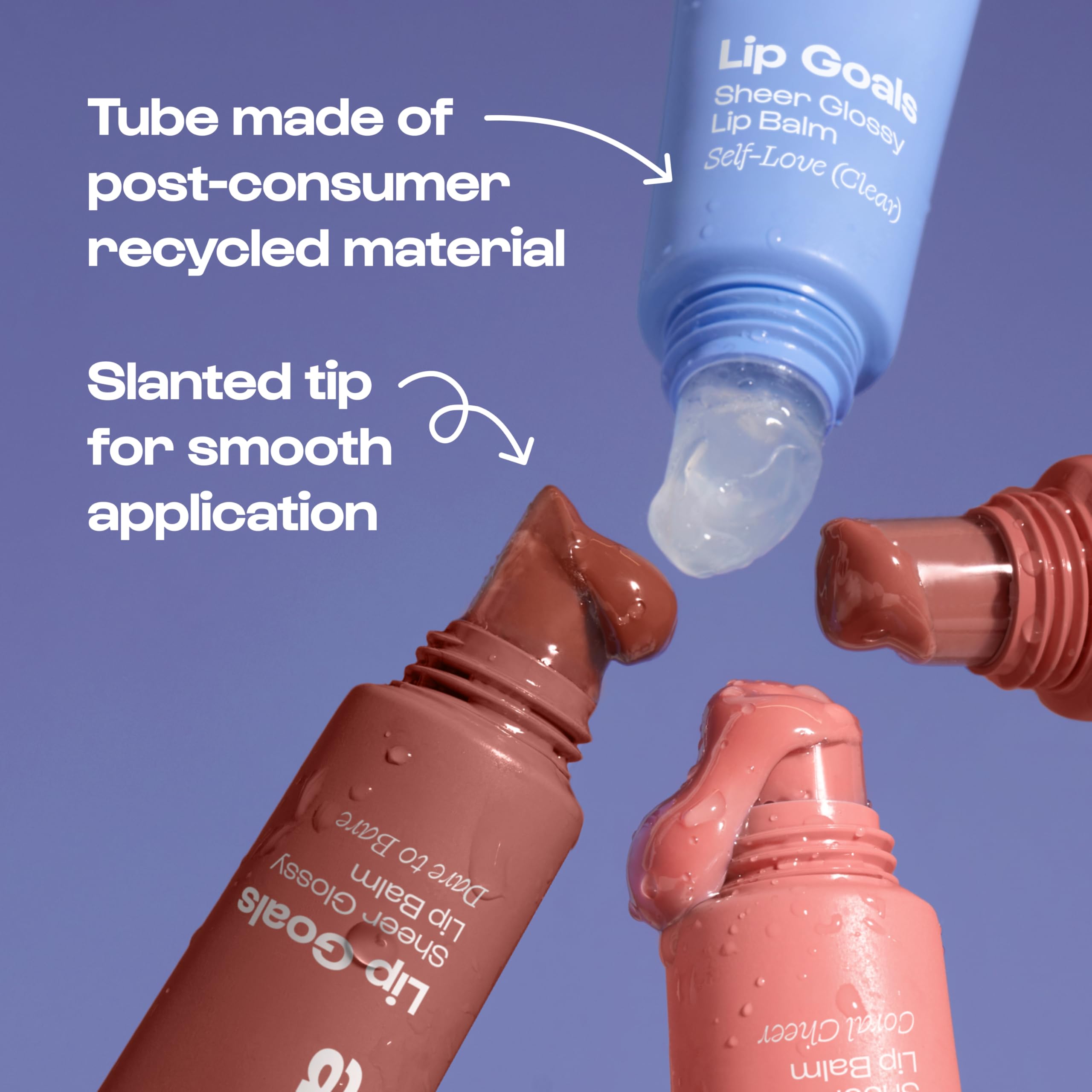 ALLEYOOP Lip Goals peppermint tint delivers refreshing, natural plump sensation.