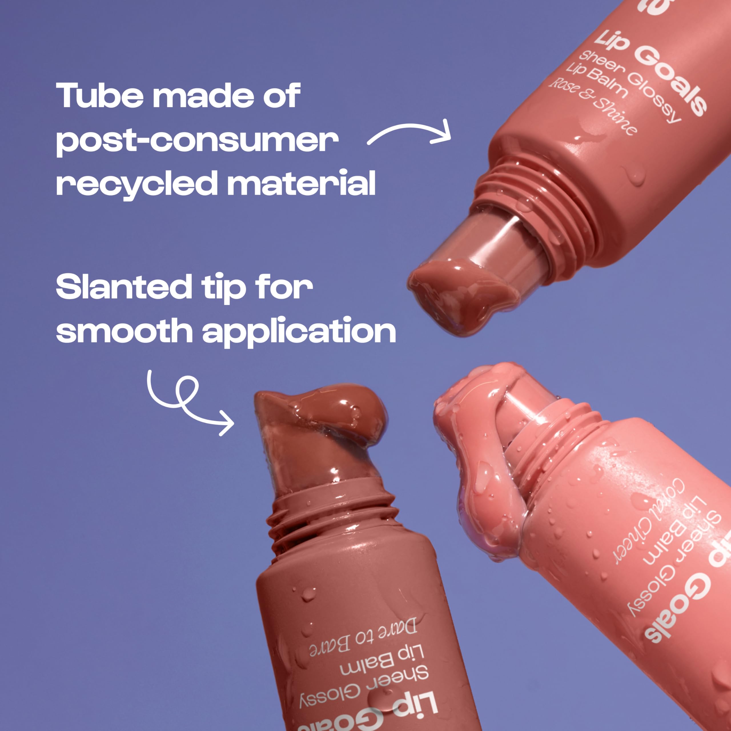 ALLEYOOP Lip Goals Trio shea butter and ceramides help lips stay soft and comfortable.
