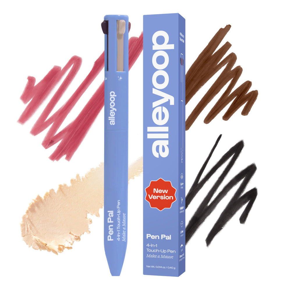 ALLEYOOP Pen Pal eyeliner shows smooth pigment for precise daytime definition.