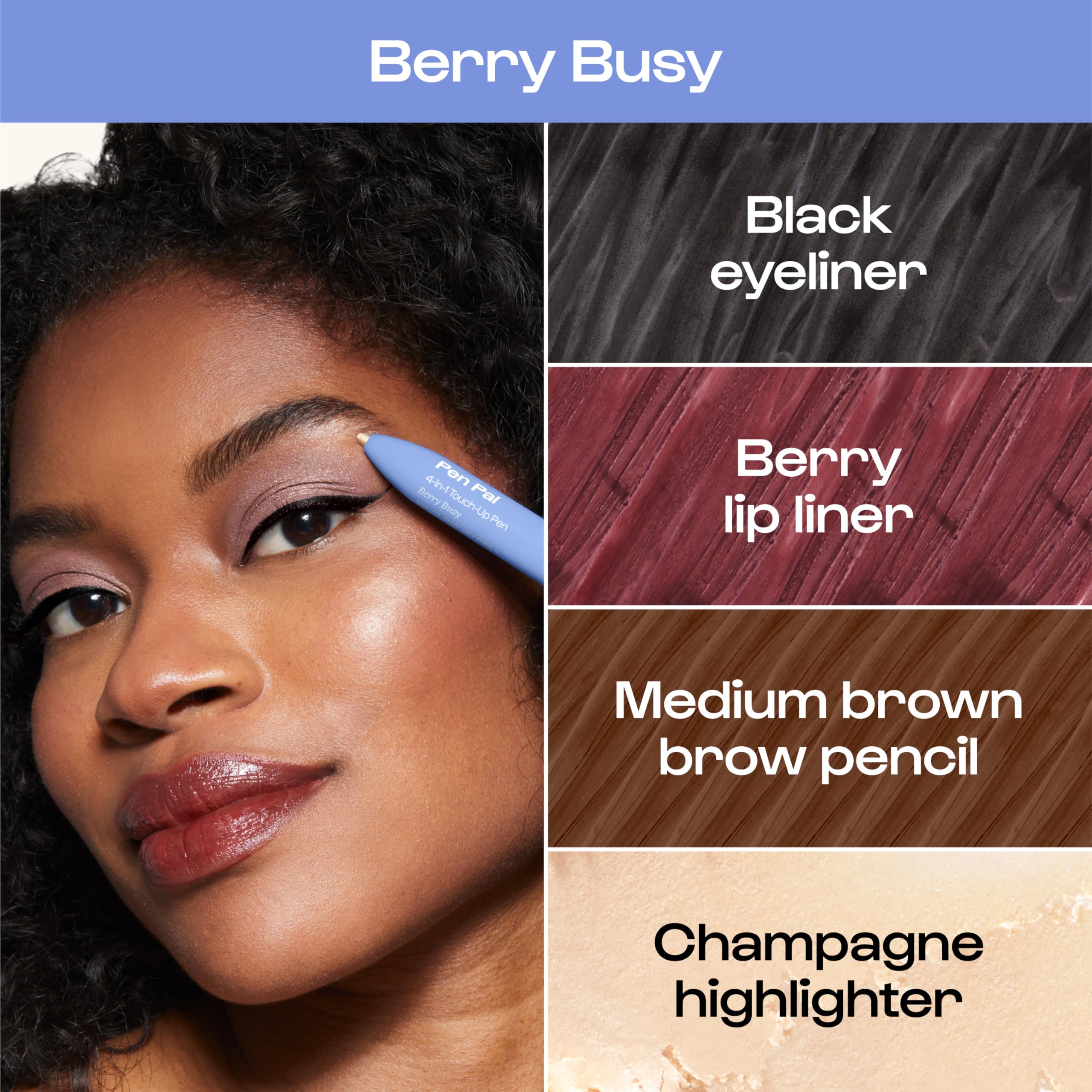 ALLEYOOP Pen Pal 4-in-1 eyebrow pencil for natural definition
