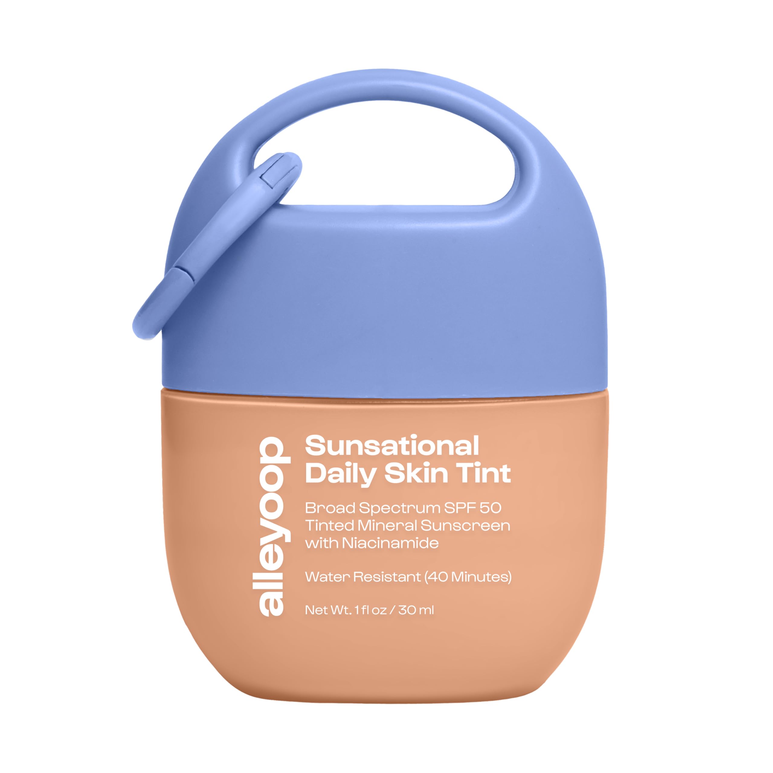 ALLEYOOP Sunsational bottle pour shows easy sun protection and quick application