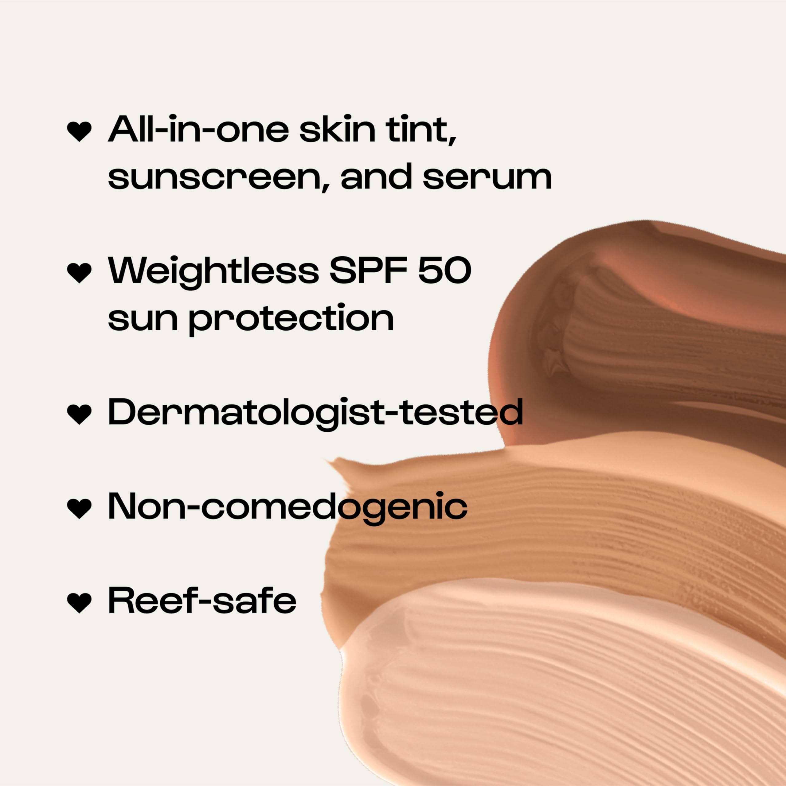 ALLEYOOP Sunsational tinted moisturizer with jojoba hydrates skin daily.