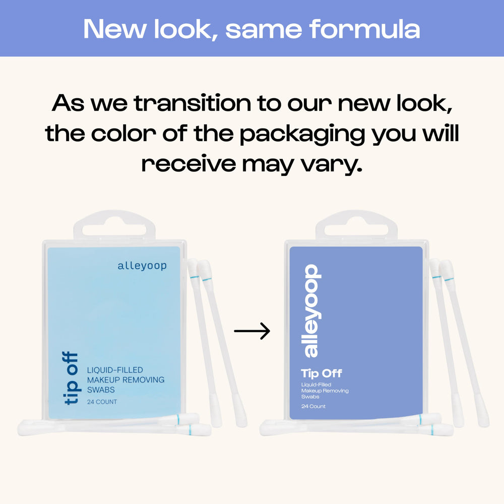 Vegan cruelty-free Alleyoop Tip Off packaging and branding