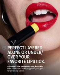Allies of Skin avocado oil texture emphasizes deep, lasting lip hydration.