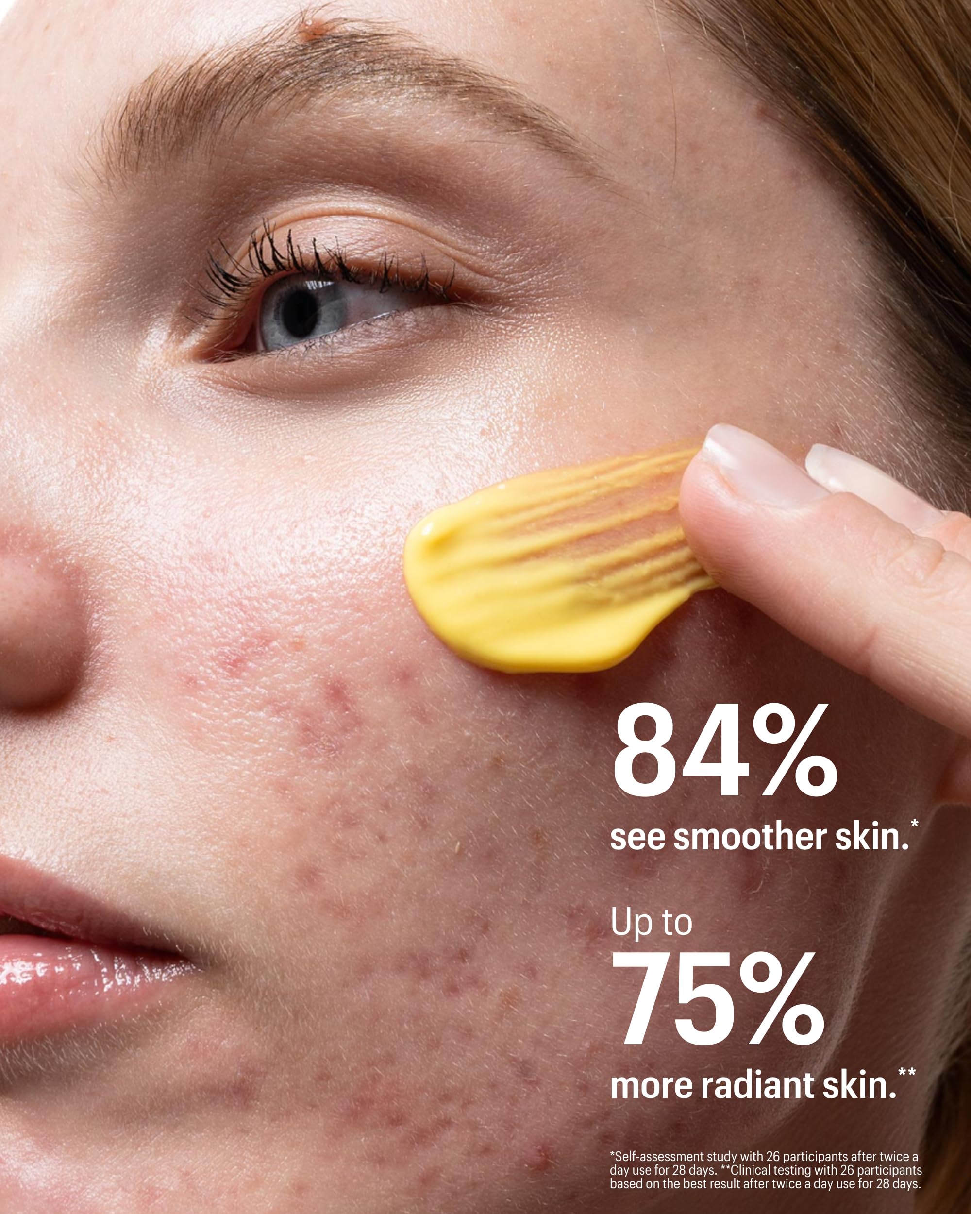 Allies of Skin night-cream on skin surface showing overnight hydration.