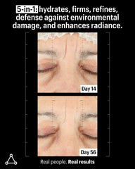 Texture closeup of Allies of Skin cream showing creamy consistency
