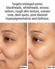 Close-up of Allies of Skin serum texture shows smooth, lightweight formula for daily use.