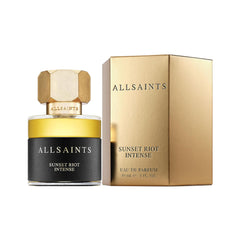 AllSaints Sunset Riot Intense opening notes on skin for a striking first impression