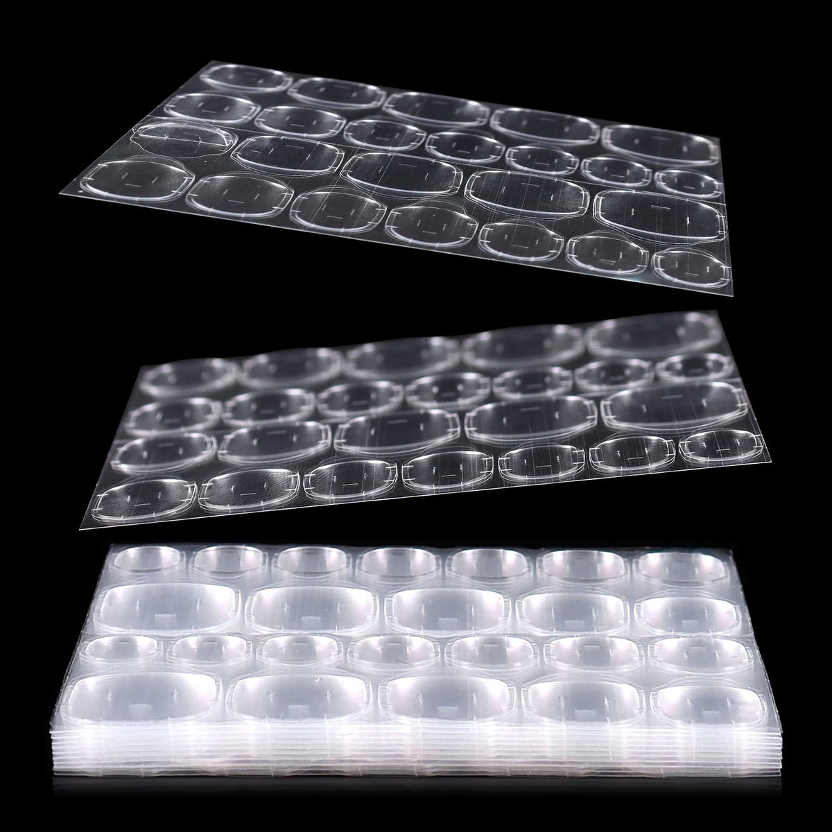 Allstarry large-size nail adhesive tabs pack close-up for secure holds