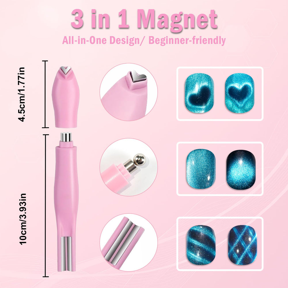 Allstarry Y-shaped guides help precise cat eye designs.