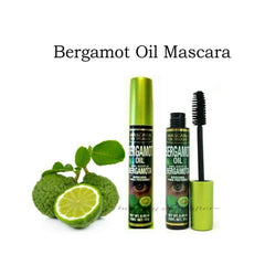 Alma Belleza Bergamota mascara tube showing waterproof formula