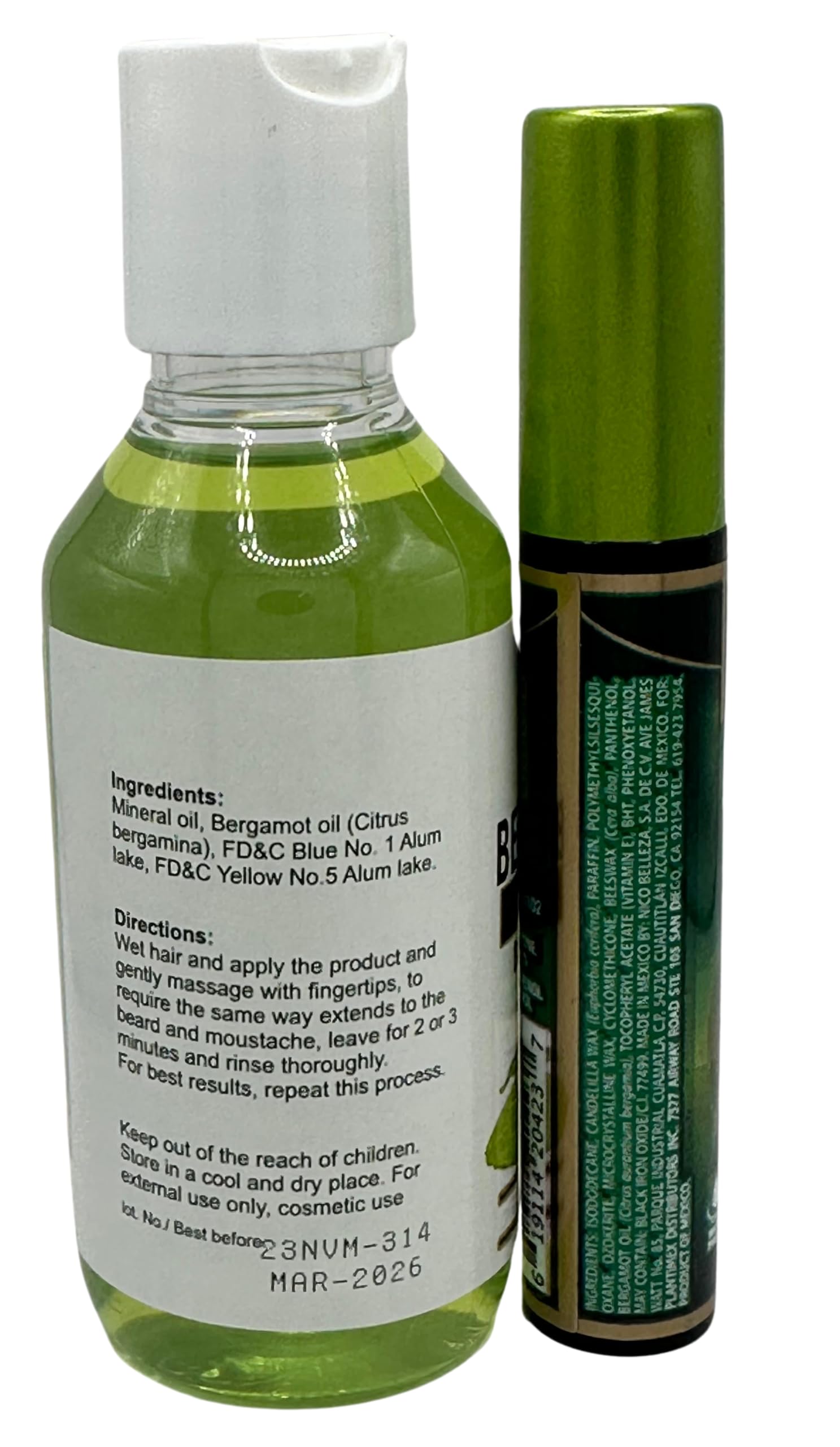 Alma Belleza Bergamota oil on hair for shine and manageability