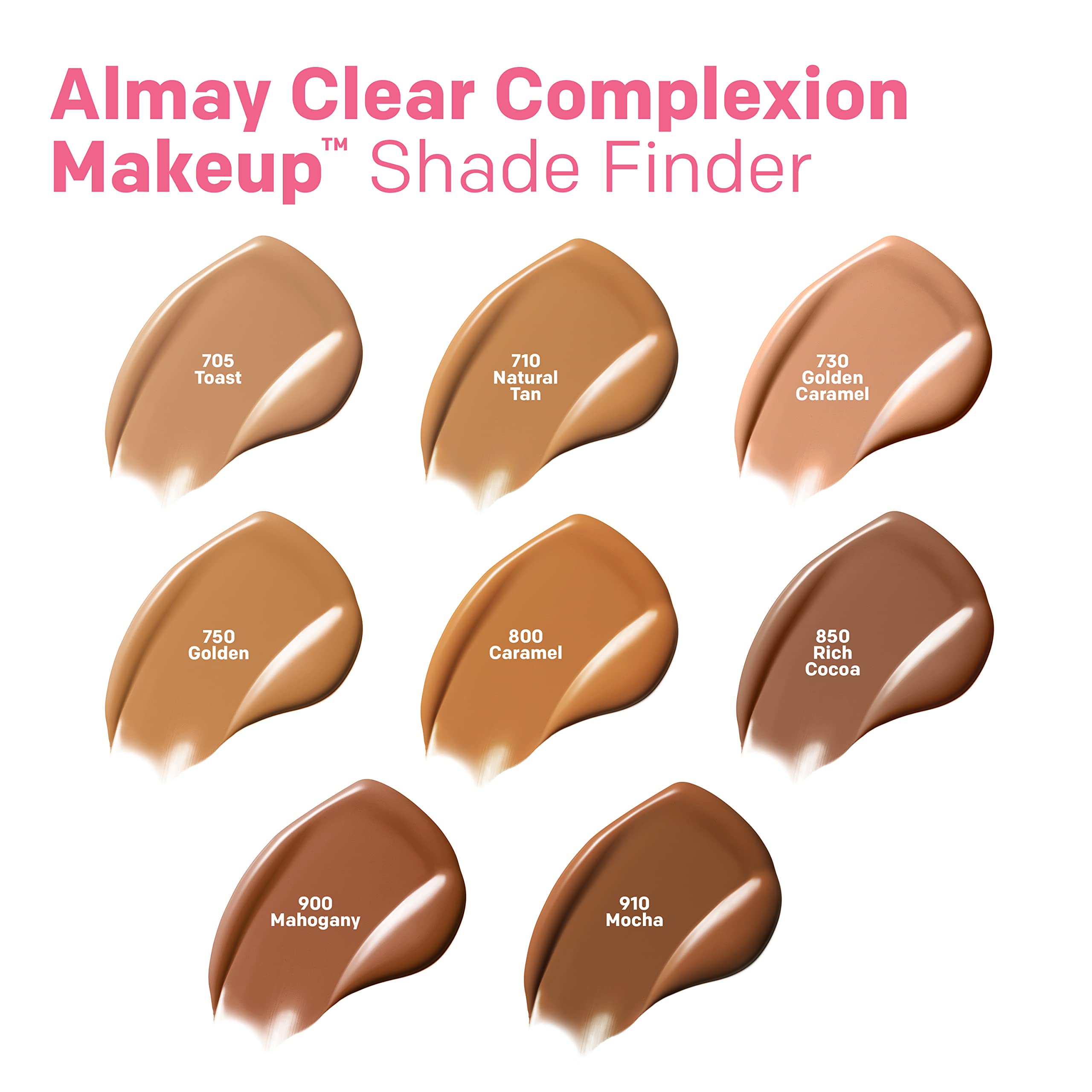 Applying Almay foundation on skin for even, sensitive-prone coverage