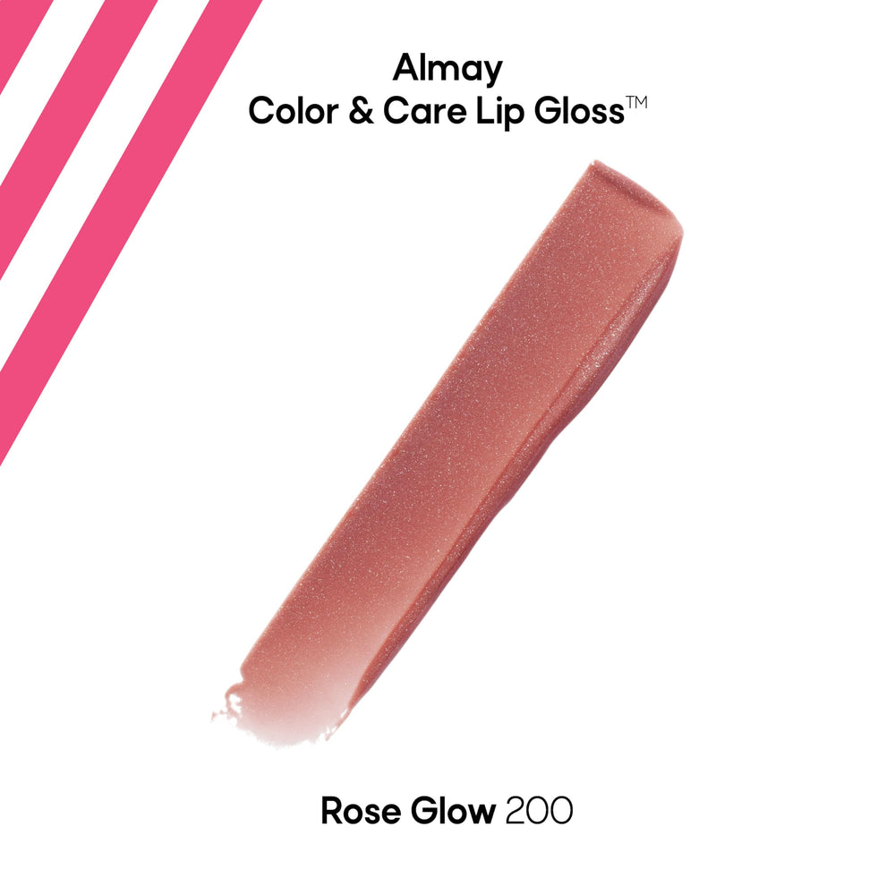 Almay Color & Care Soft Natural swatch reveals sheer pigment and natural sheen