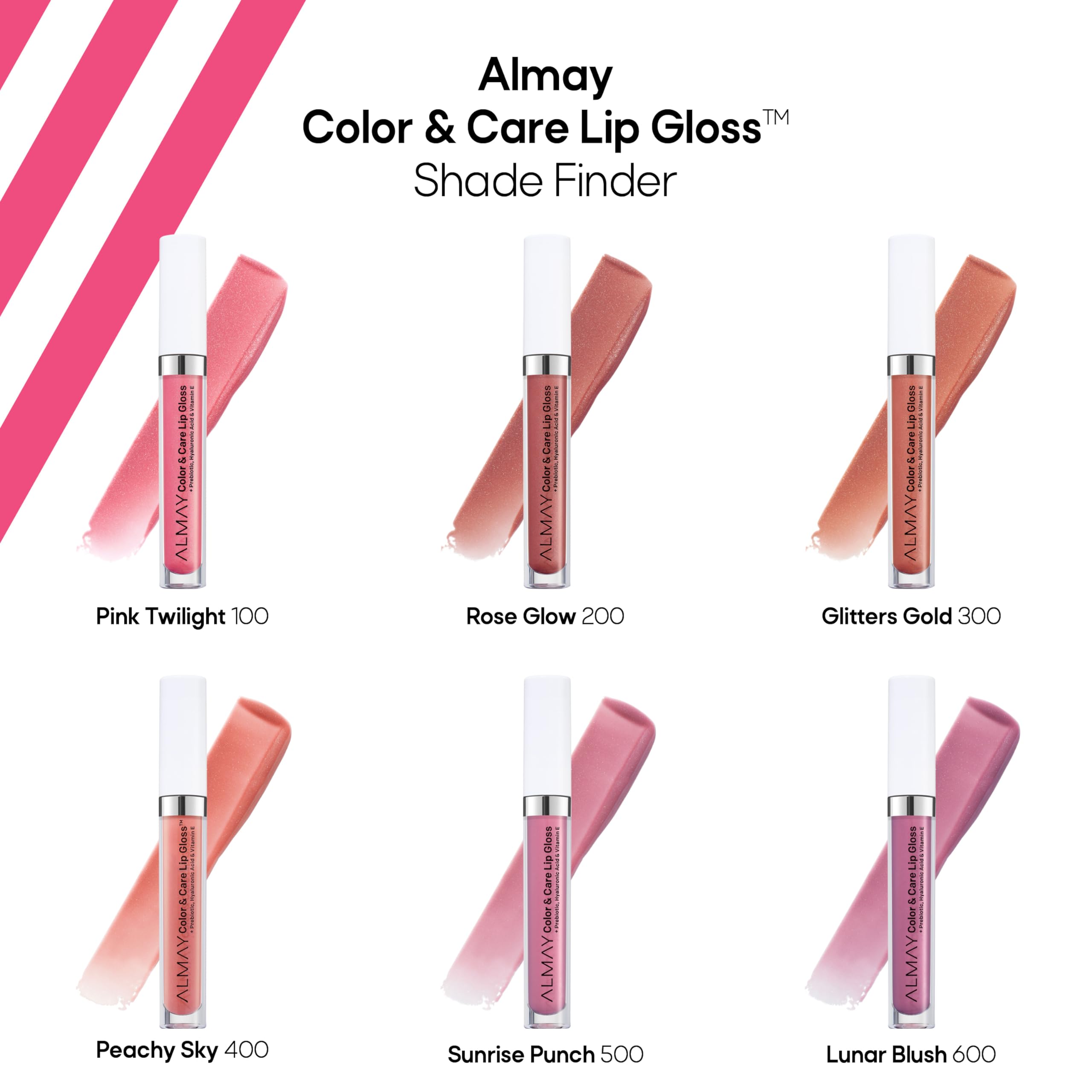 Almay hypoallergenic, dermatologist-tested assurance on packaging
