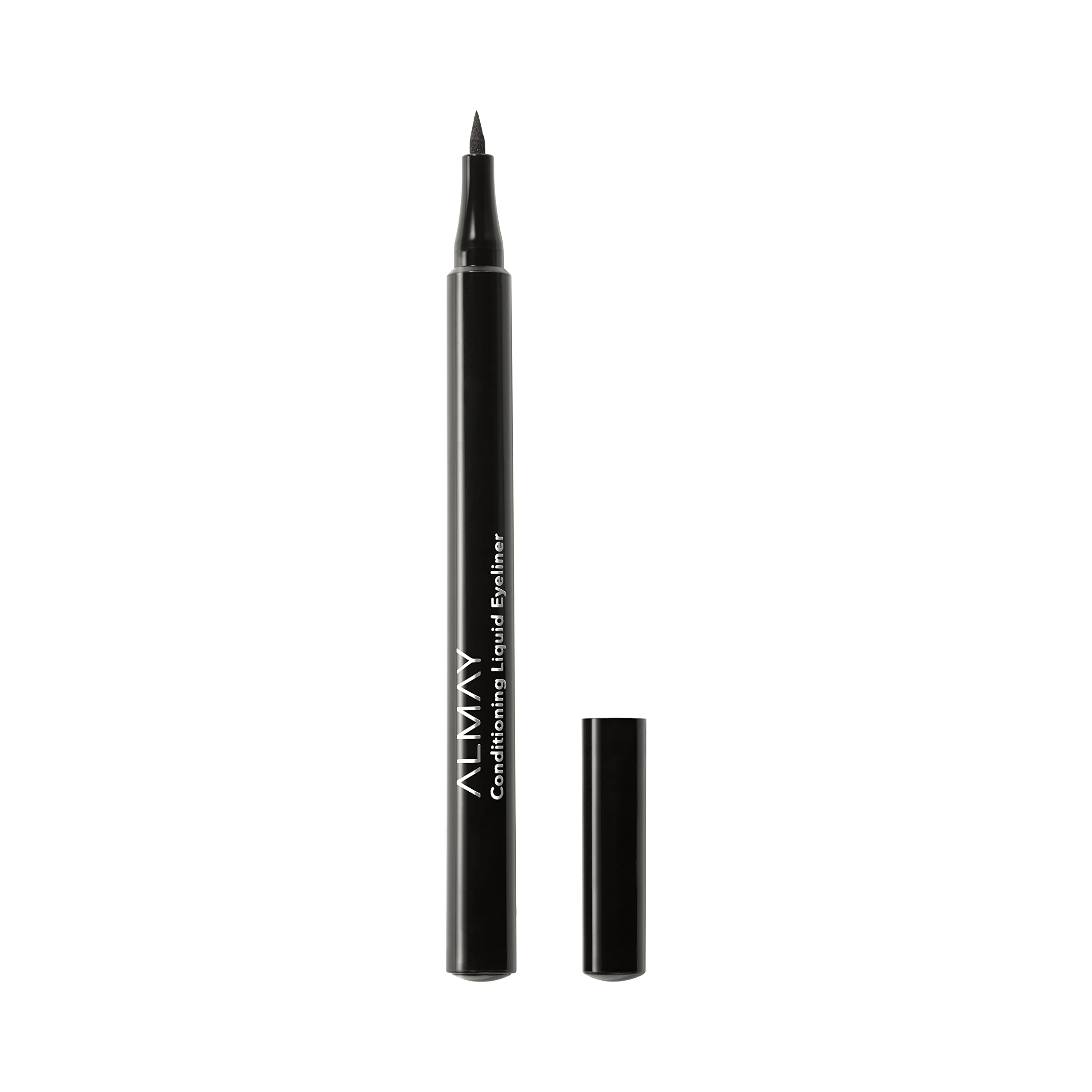 Almay Conditioning Liquid Eyeliner waterproof ink provides durable, smudge-resistant definition.