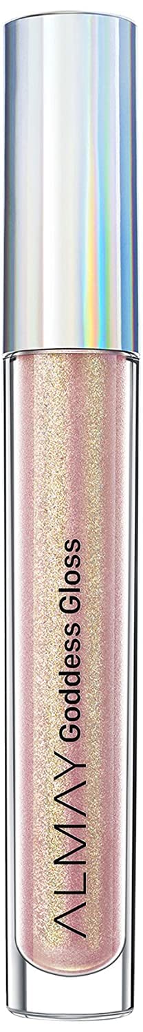 Almay Goddess Gloss Cosmic bottle close-up with iridescent shine.