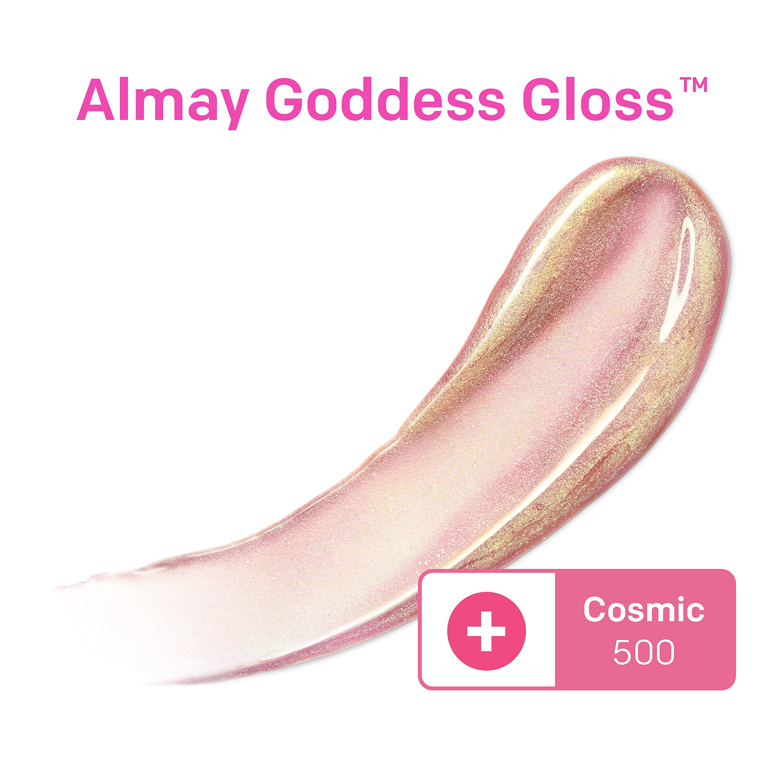 Almay Goddess Gloss display with eight shade options.