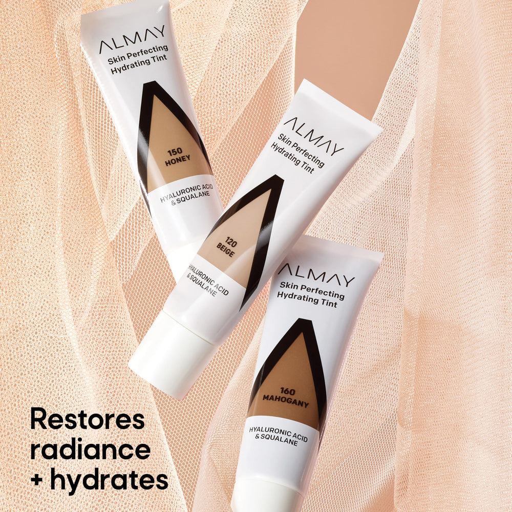 Almay Hydrating Liquid Foundation Tint creamy texture close-up