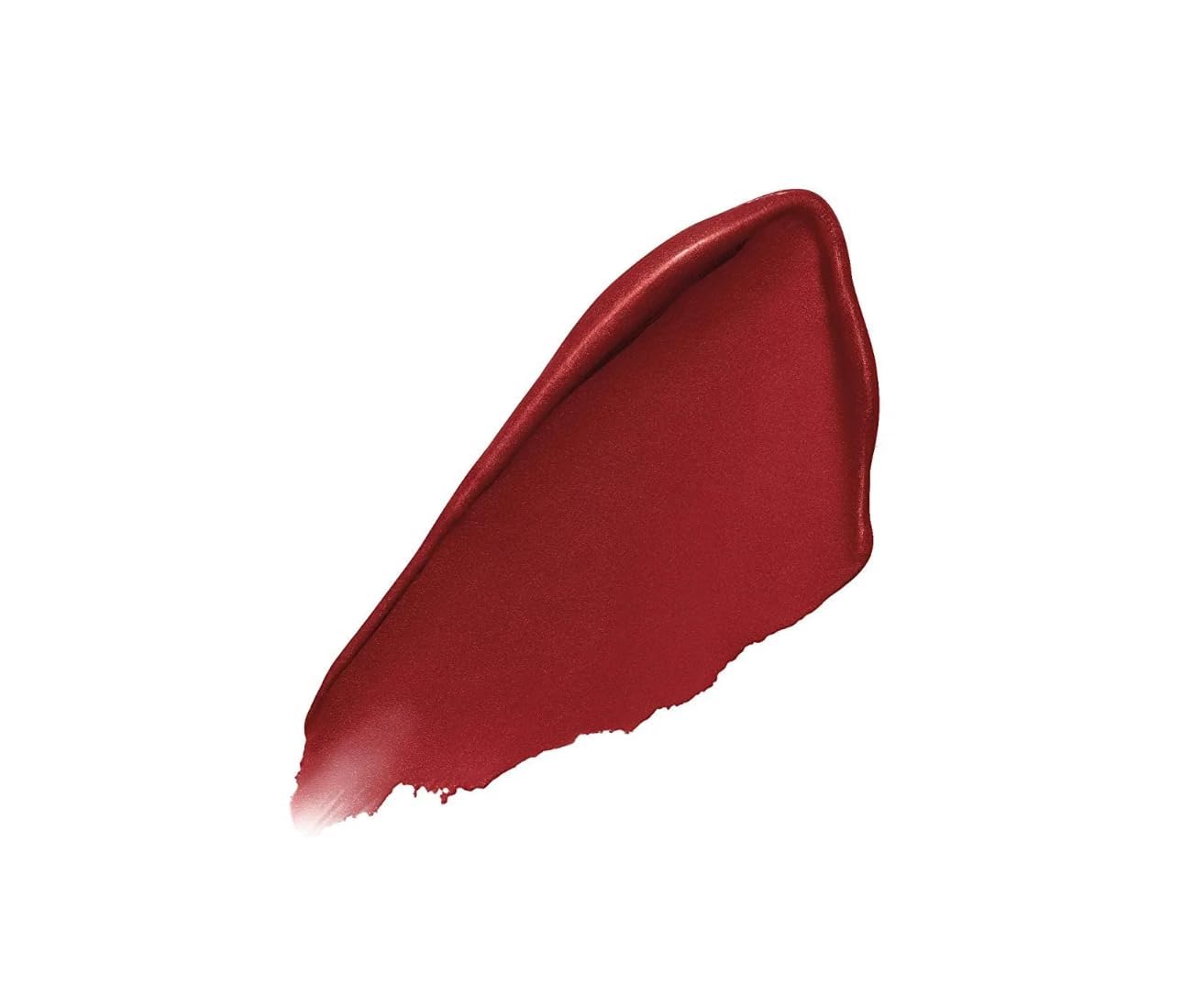 Almay Lip Vibes matte finish applied for a velvety lips effect