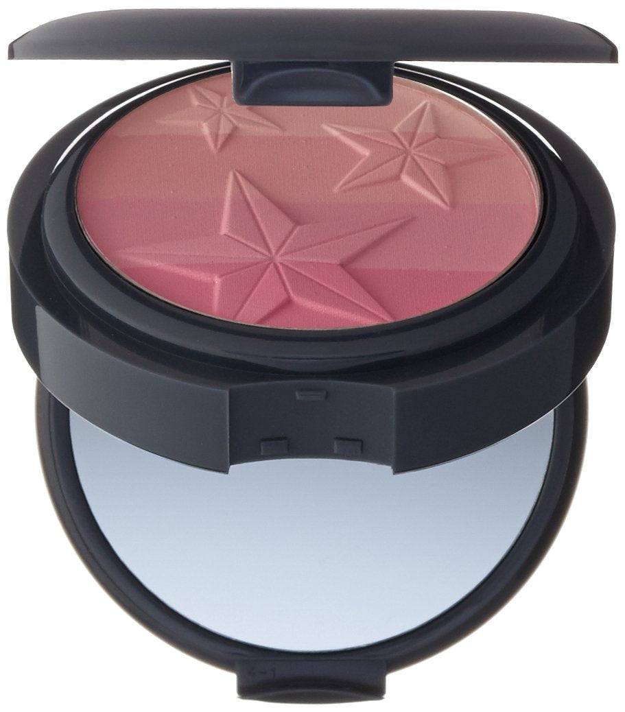 Almay Powder Blush applied on cheeks for a soft, even glow
