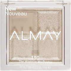 Almay Shadow Squad matte close-up highlighting velvety texture for smooth application.