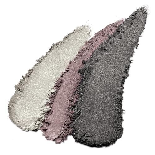 Almay Shadow Trio application on the eyelid demonstrates easy blending and quick look