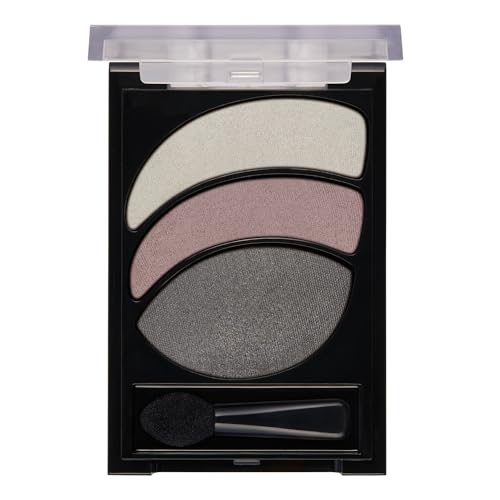 Almay Shadow Trio close-up texture emphasizes velvety pigments for smooth smoky eyes
