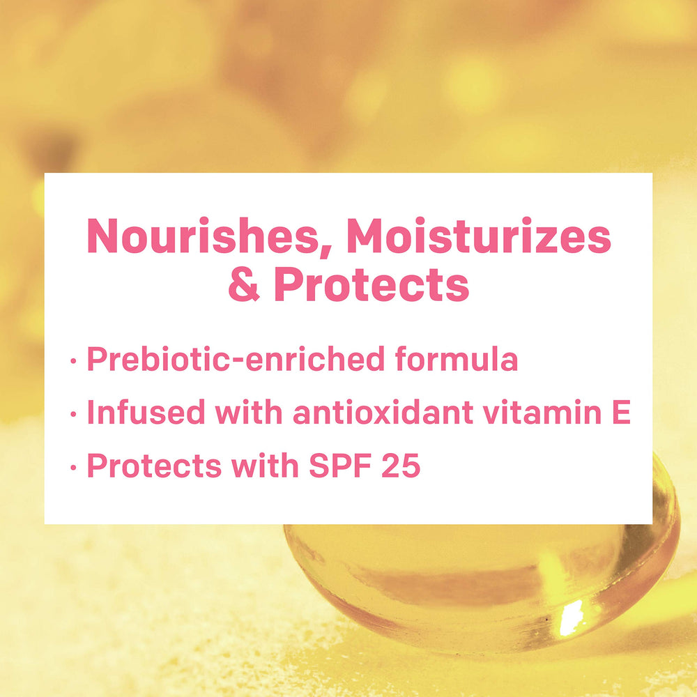 Close-up of foundation texture blending smoothly for hydration and a radiant glow.