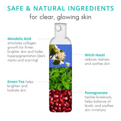 Almond Clear shaving-bumps preventive lather supports smoother shaving.