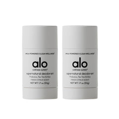 Alo Supernatural Deodorant bottle with citrus scent for daily freshness.