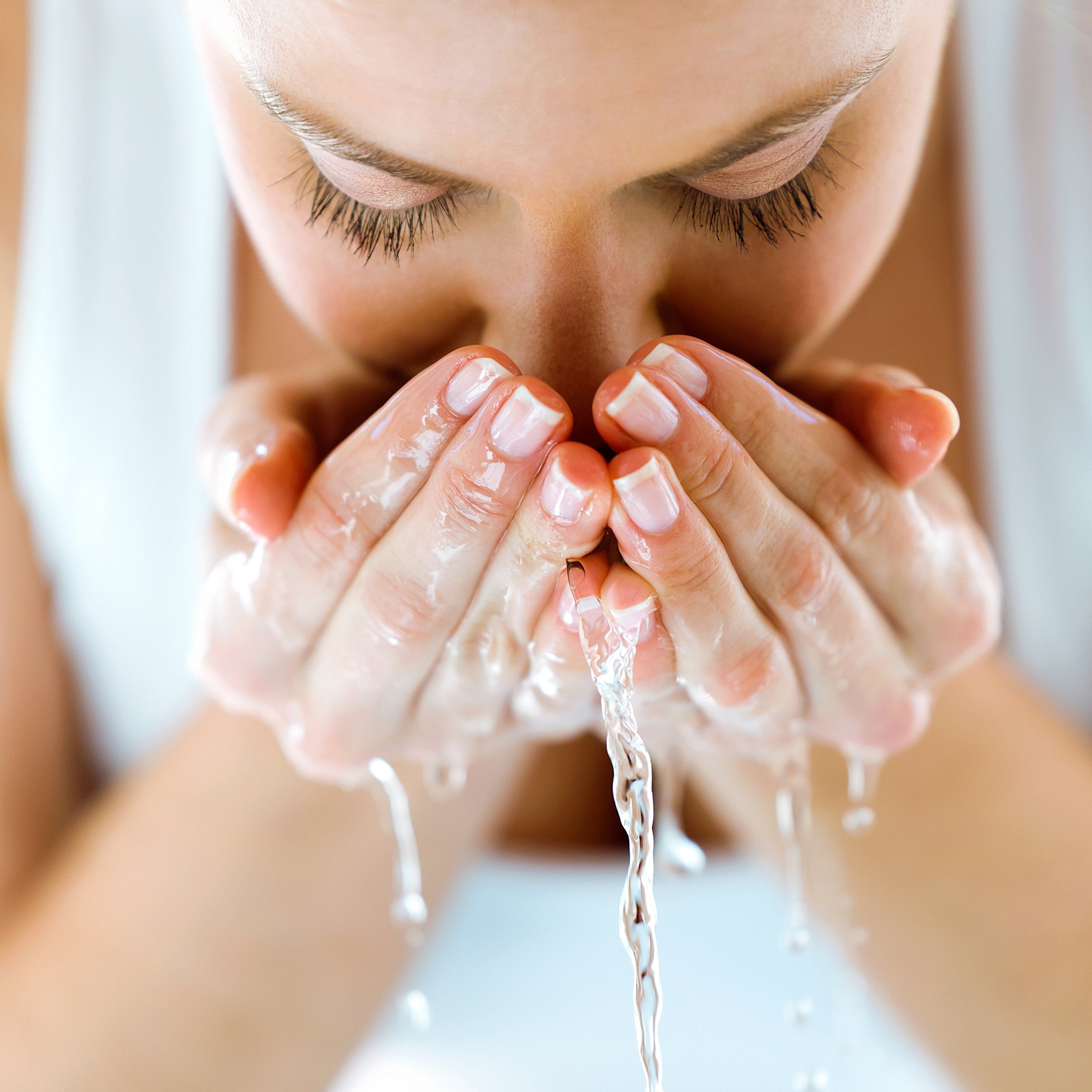 ALOA detoxifying charcoal close-up reveals visible charcoal particles for deep cleansing