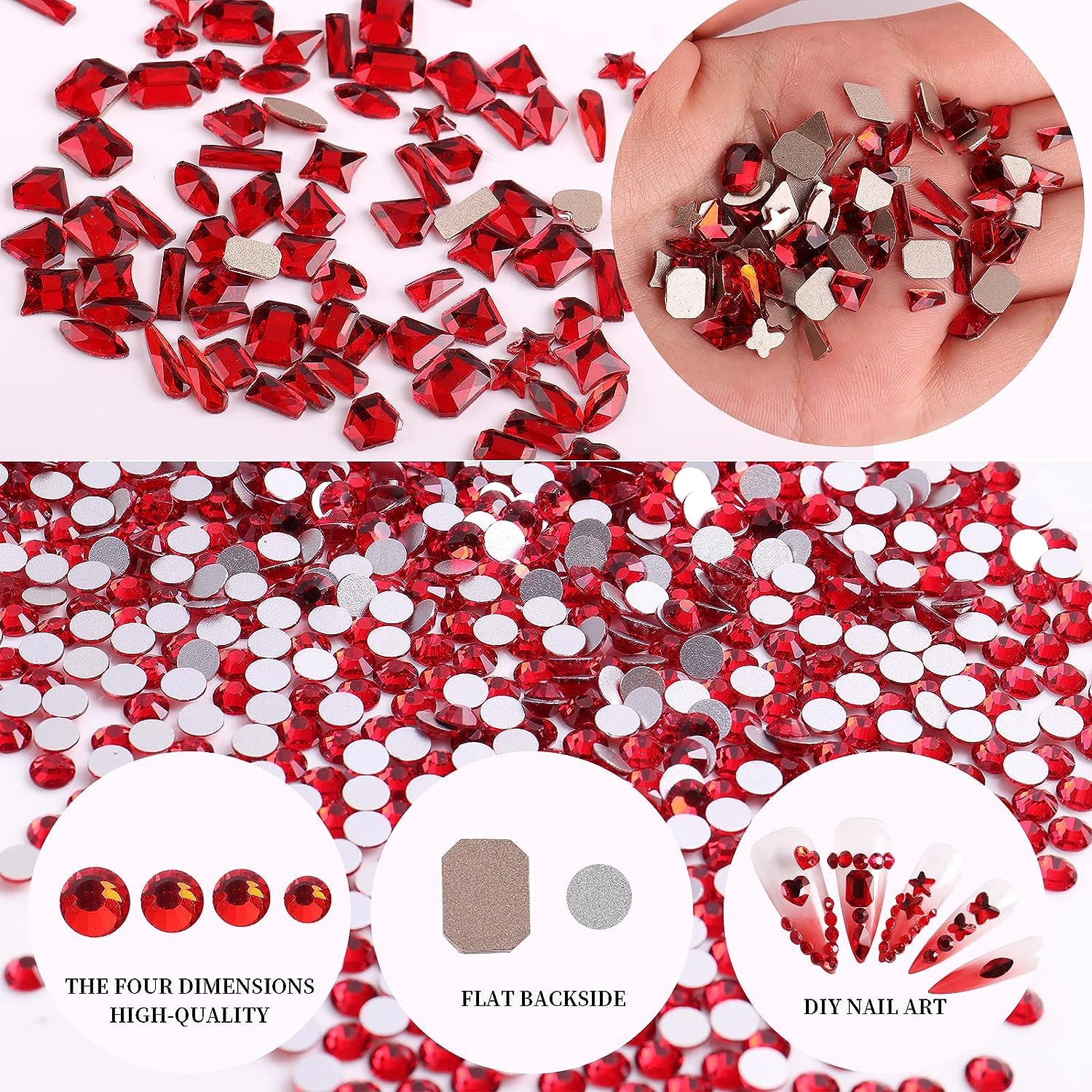ALOCIAM nail art setup tools including tweezers and wax pen