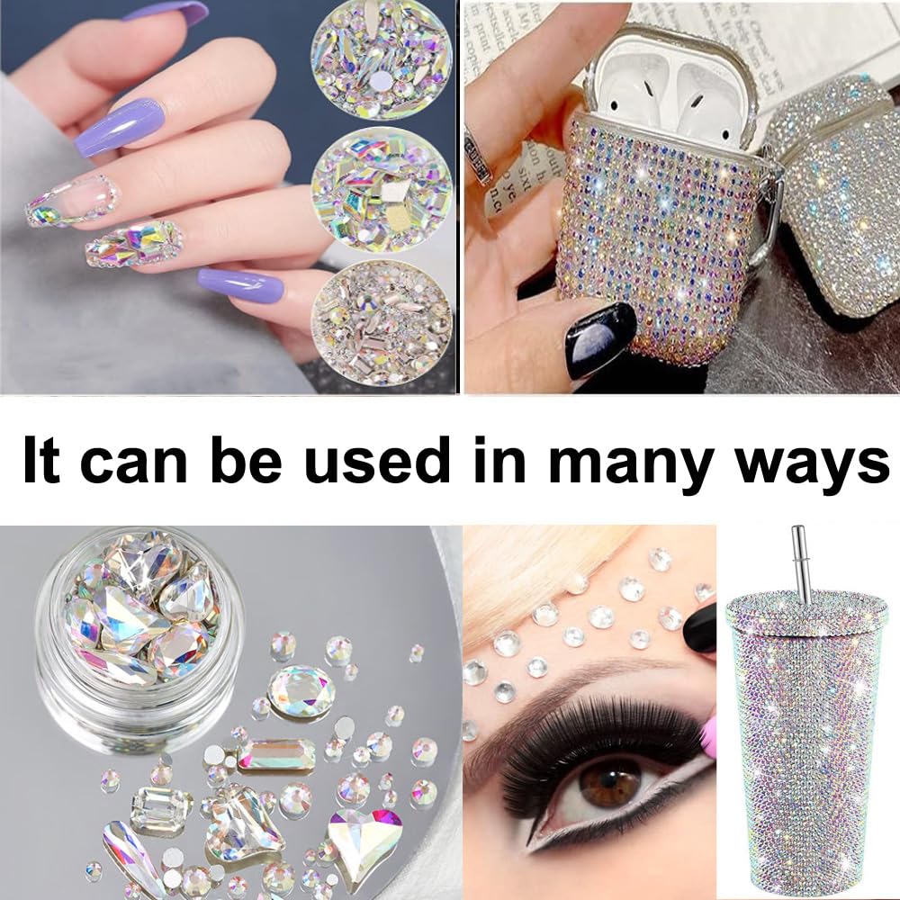 ALOCIAM rainbow-like reflections enhance nails, makeup, and crafts