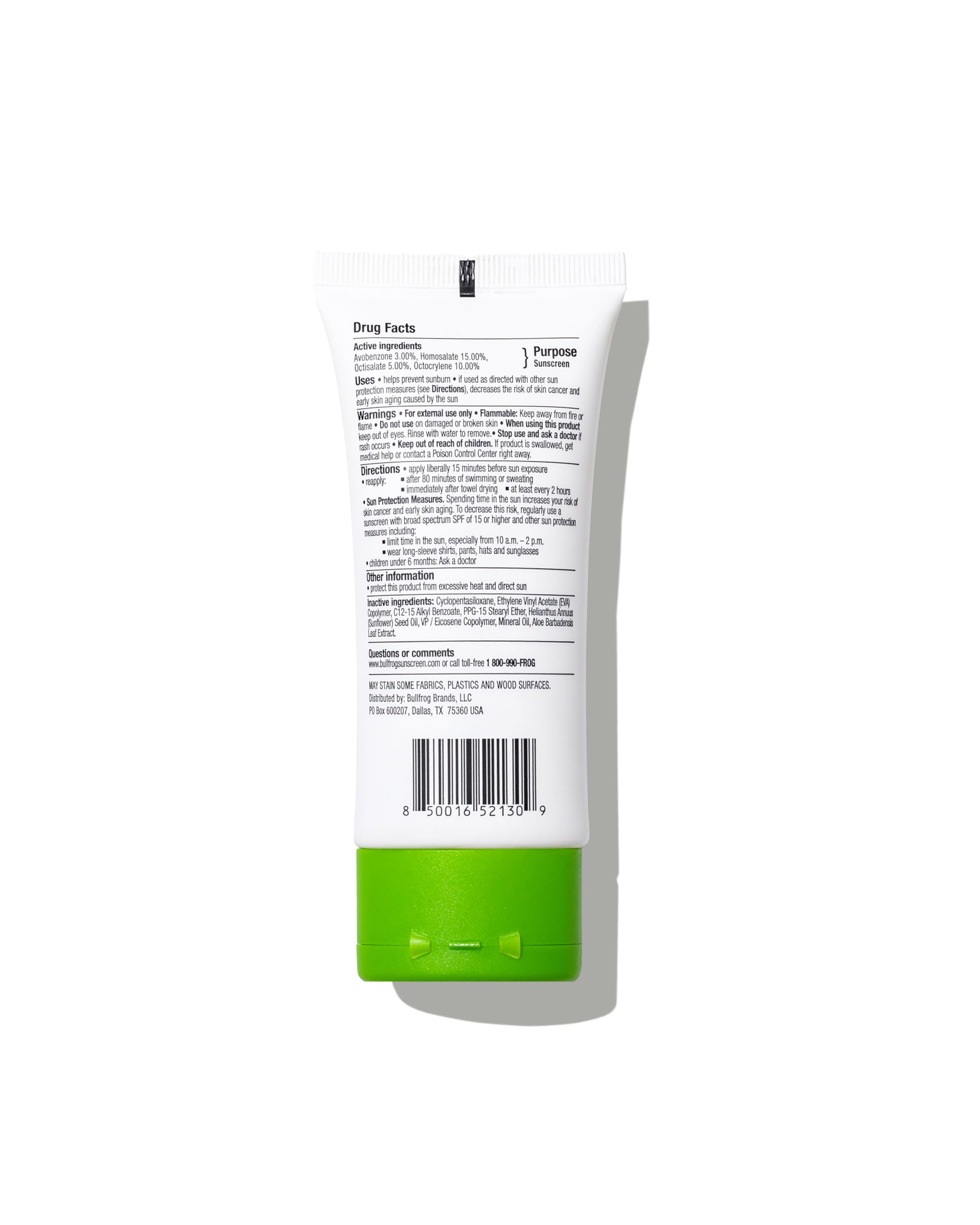 Aloe Gator Gel Sunscreen gel texture glides on smoothly.