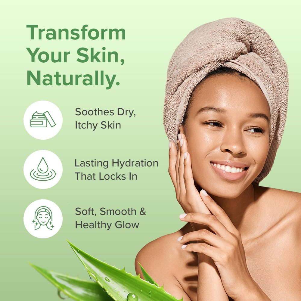 Aloe Infusion non-greasy finish close-up demonstrates lightweight hydration.