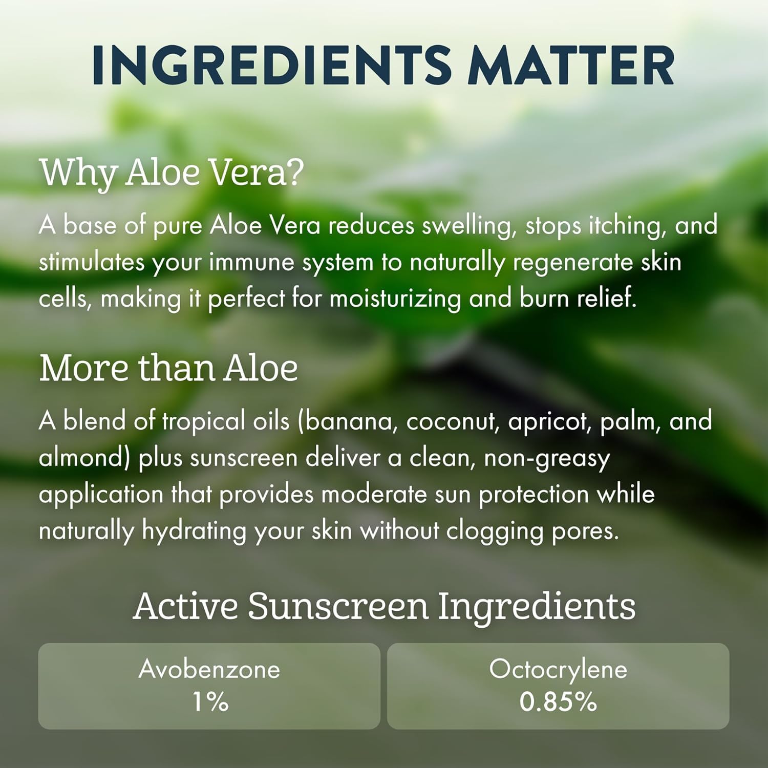 Aloe Up two-pack arrangement for easy outdoor sun care