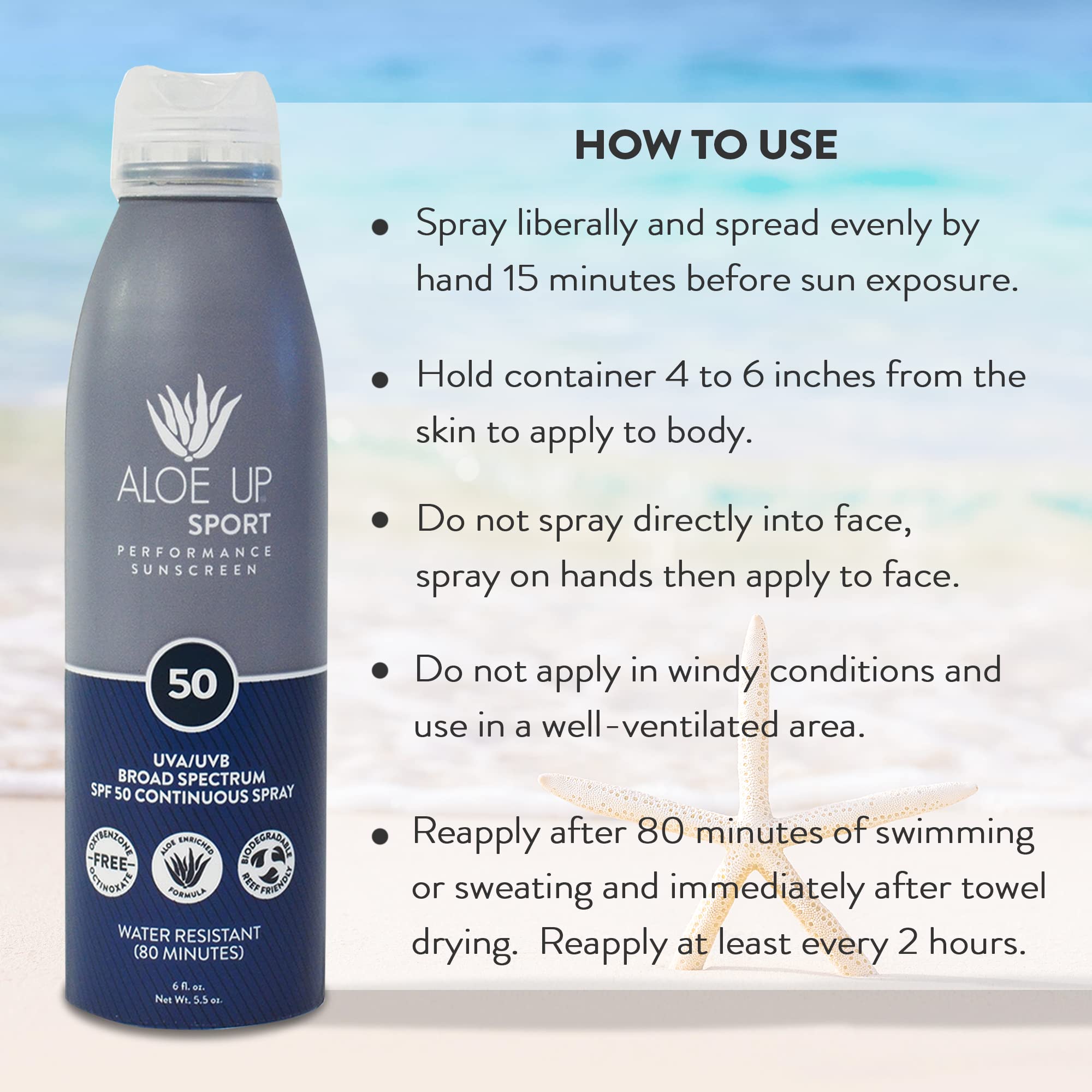 Aloe Up supports outdoor enthusiasts during activities with reliable protection.