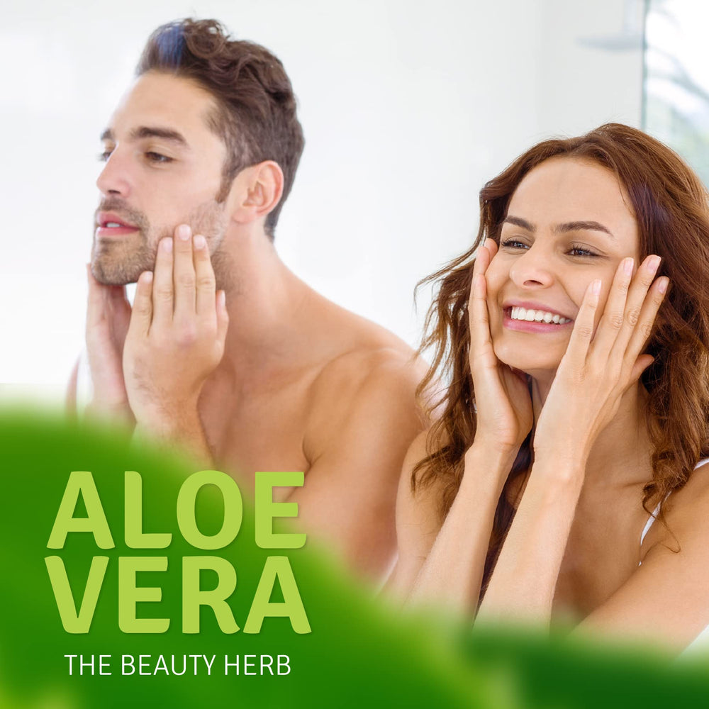 Kids-friendly Aloe Life SG Aloe Mist Gel on small hands.