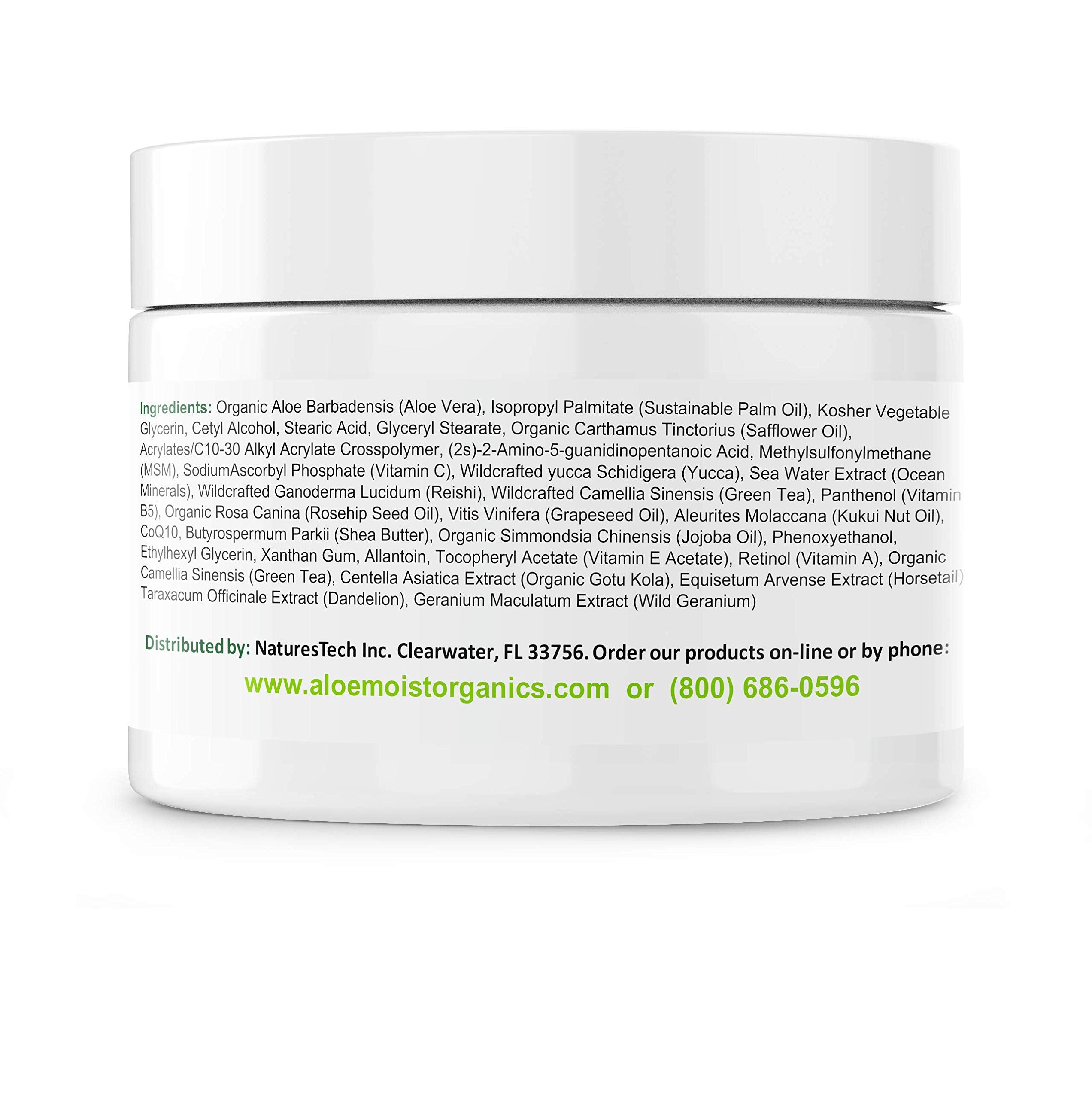 AloMoist baby-friendly skin care image suggests family-use versatility.
