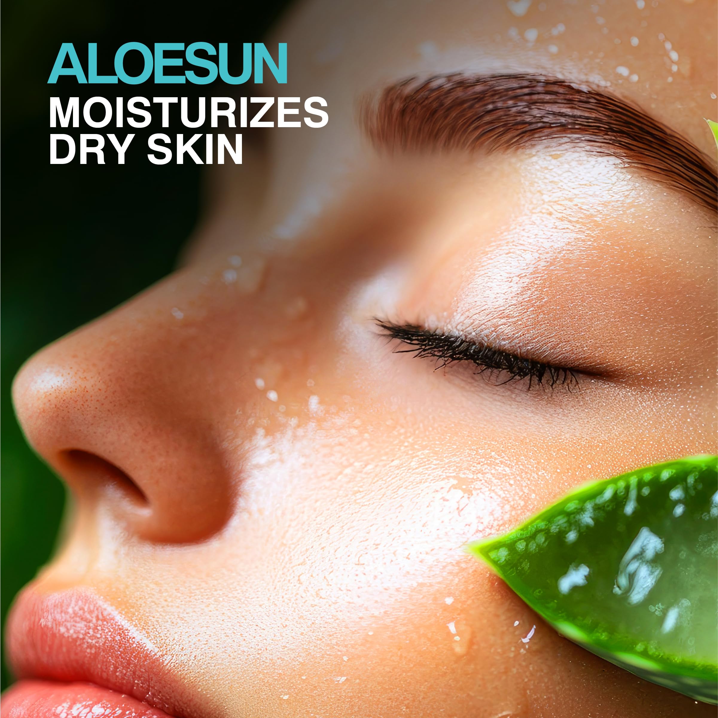 ALOESUN Brume lavande hydratante et aromatique.