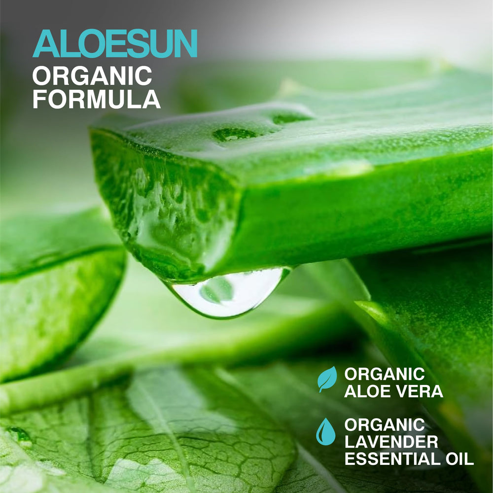 ALOESUN Spray hydratant rapide visage et corps.