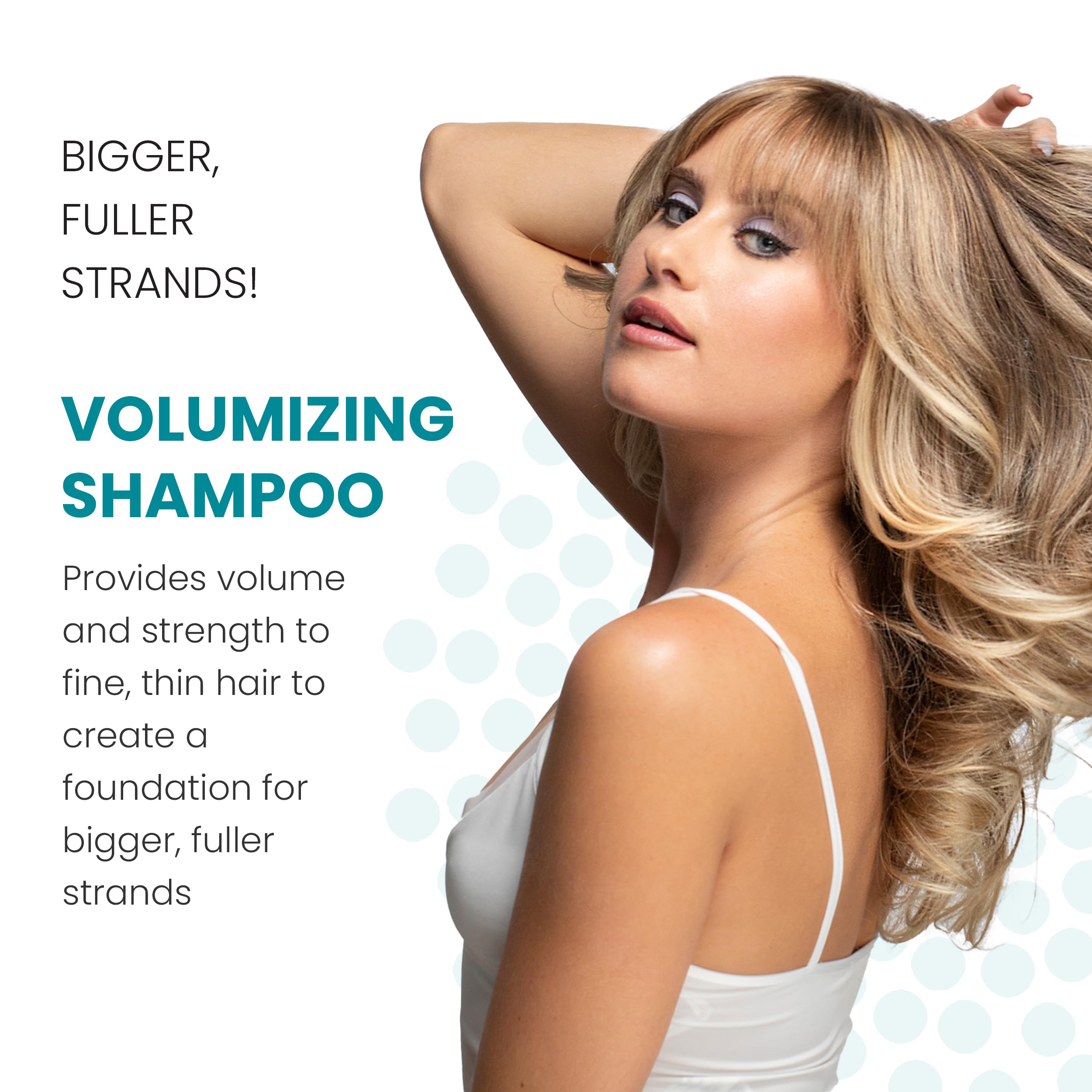 ALOXXI Apple Stem Cell Technology close-up shows strength boost for hair growth.