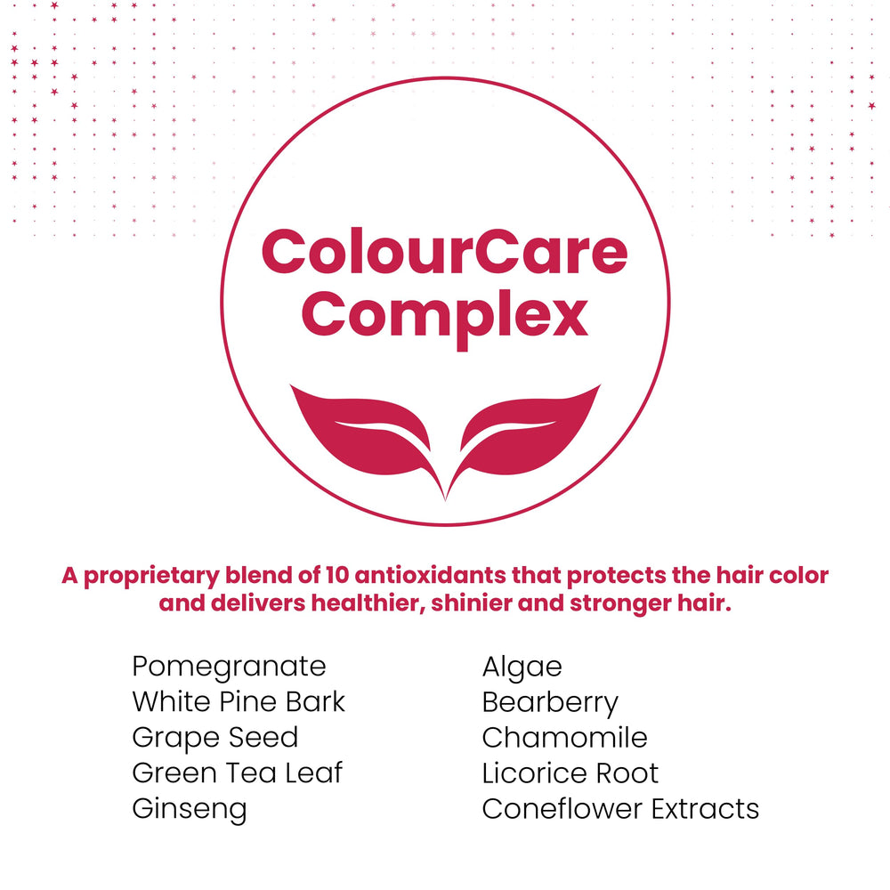 ALOXXI Bombshell conditioner ColorCare Complex protecting color vibrancy