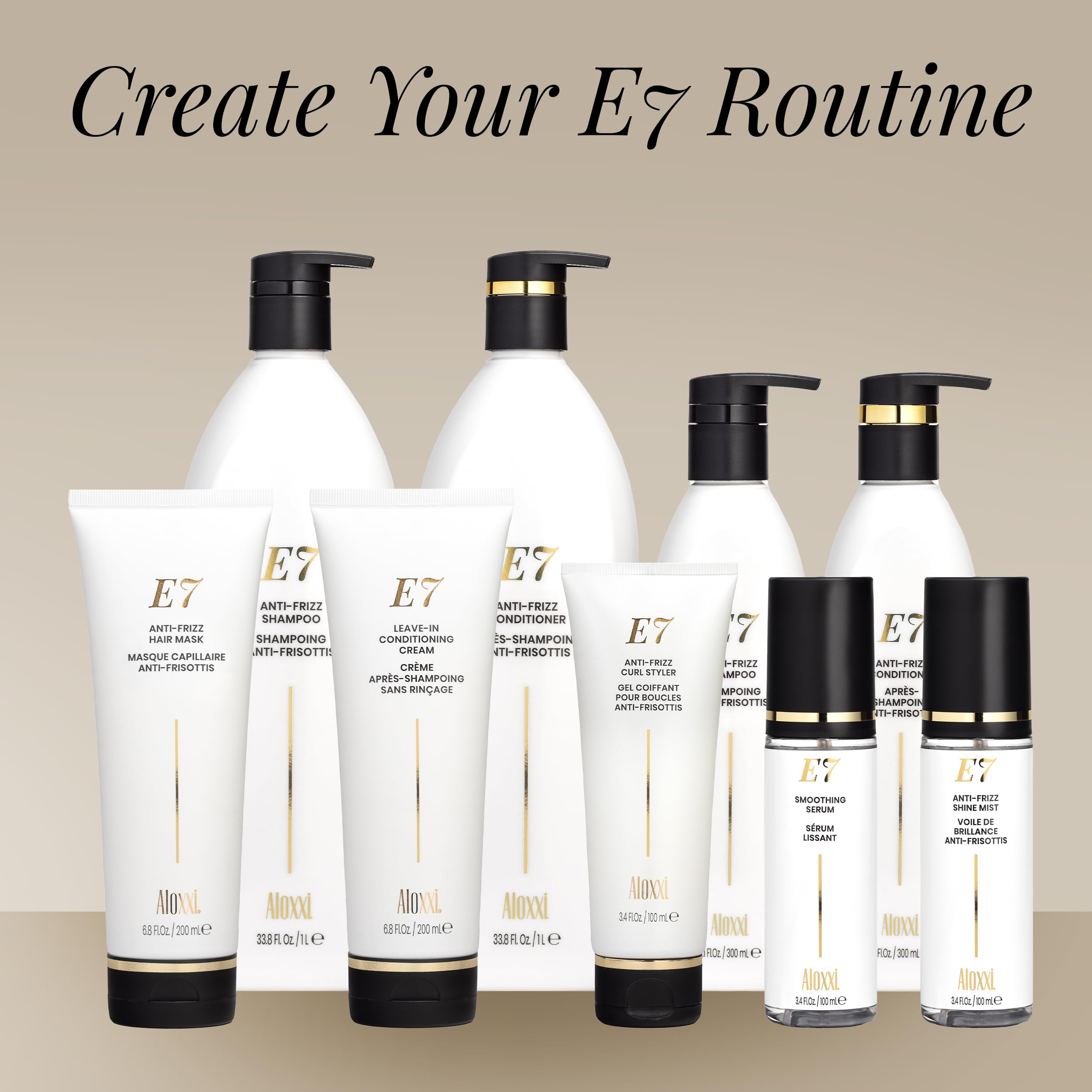 Hands applying ALOXXI conditioner to damp hair for detangling