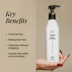 ALOXXI conditioner label shows color-safe protection for vibrant hair