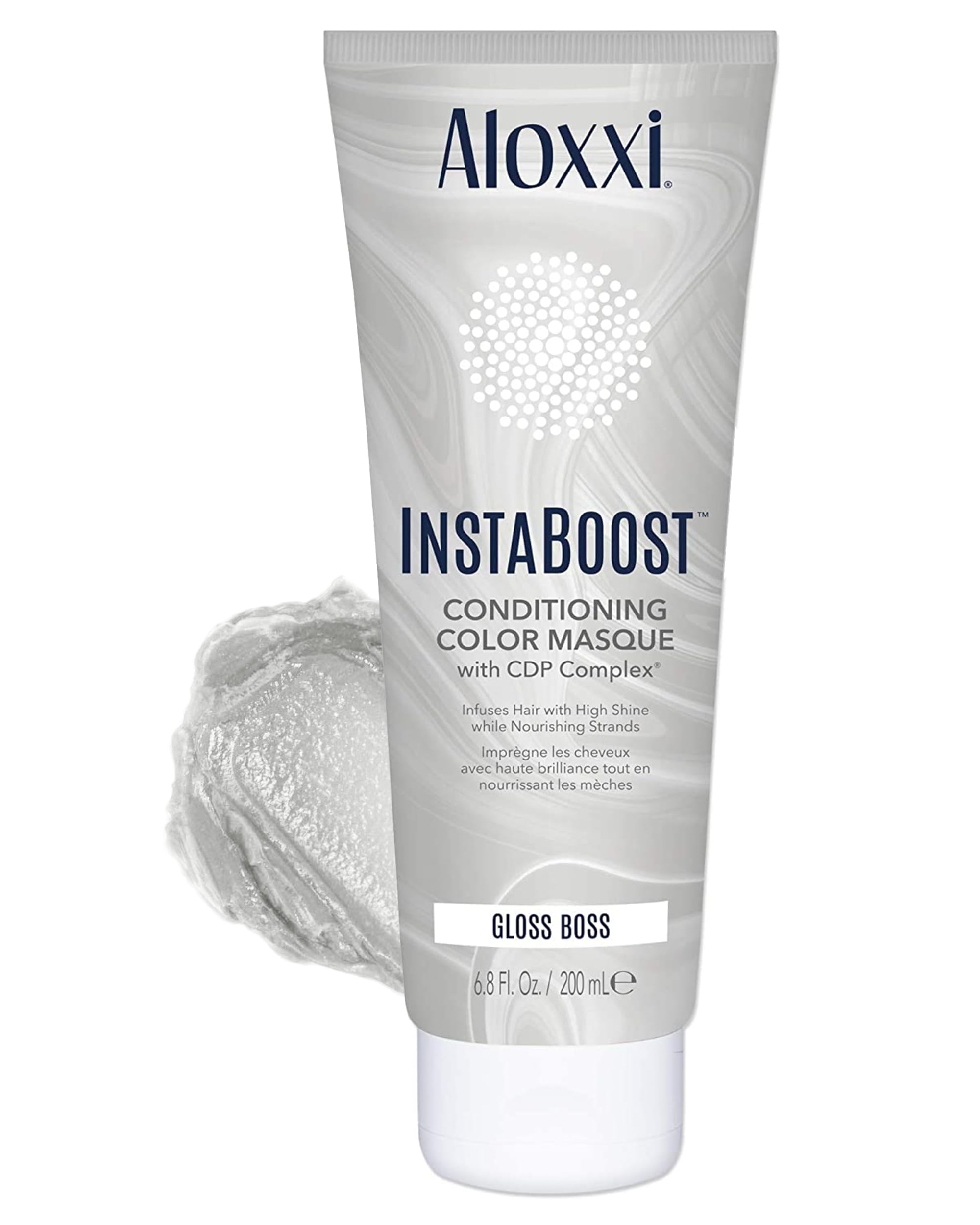 ALOXXI InstaBoost Gloss Boss bottle pour for rich color